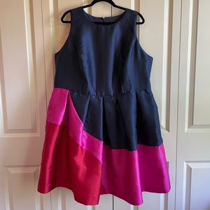 Cocktail dress in navy blue, pink and red! Hutch (brand)